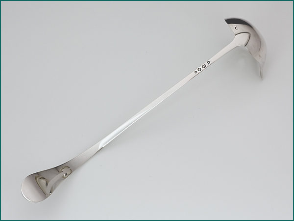 Zilveren bowllepel model Hollands glad uit 1955-8484