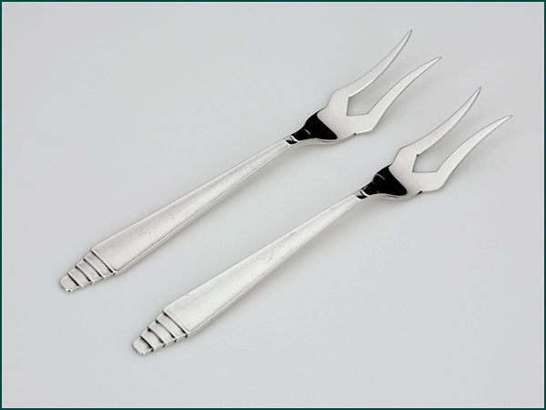 Stel zilveren dienvorken 1906-1941-0
