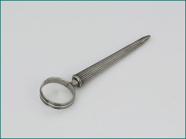 Zilveren priem geribd 1814-1905-0