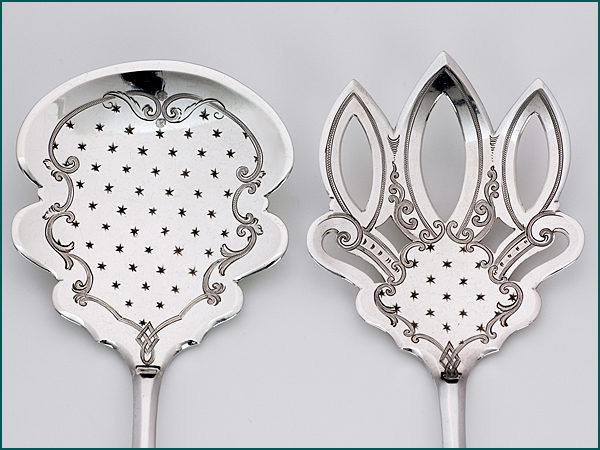 Zilveren cakecouvert met gravering uit 1878-6065