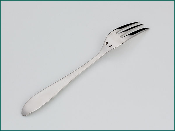 12 zilveren gehamerde gebaksvorken 1926-1953-5214