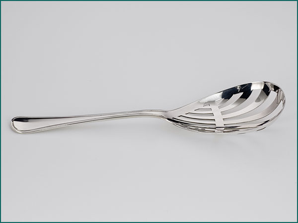 Zilveren natfruitschep model antiekfilet uit 1920-7303