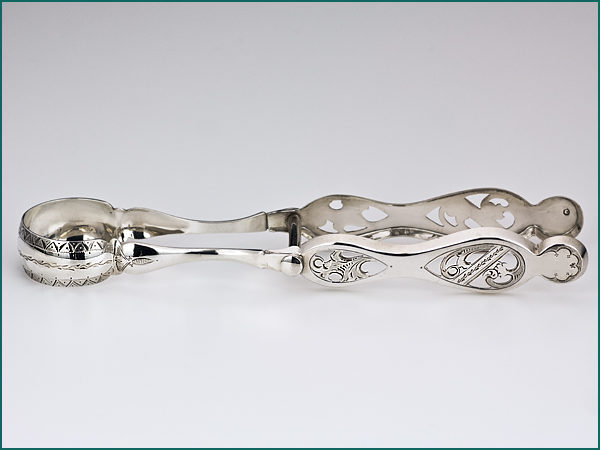 Zilveren dientang met gravering uit 1873-8625