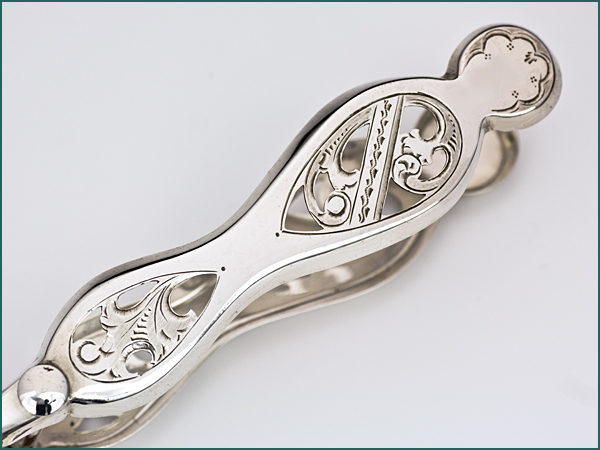 Zilveren dientang met gravering uit 1873-8626