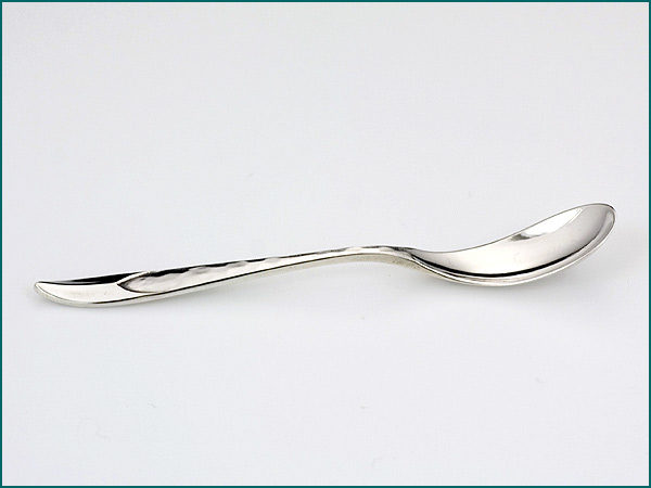 12 zilveren mokkalepeltjes in etui gemaakt tussen 1926-1953-3577