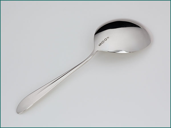 Zilveren brijlepel model 400 uit 1940-7450