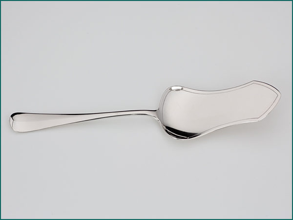 Zilveren Haags lofje taartschep uit 1912-8370