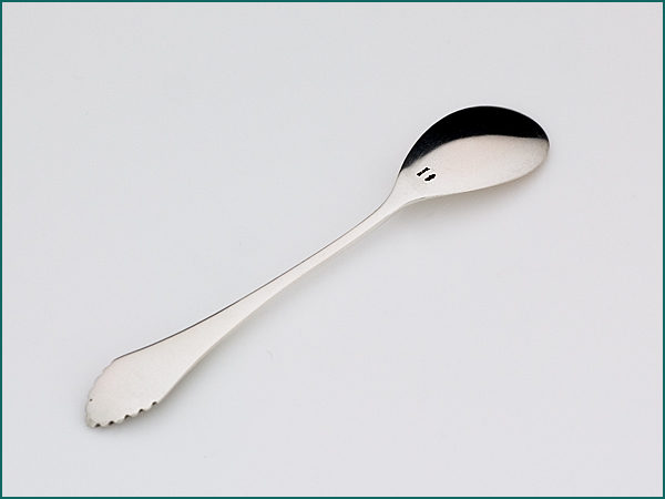 12 zilveren ijslepeltjes model waaier 1906-1924-5420