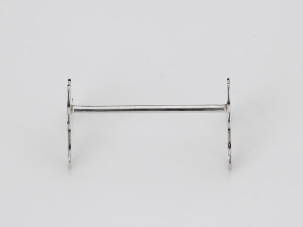 6 zilveren messenleggers met gravering 1858-1905-10488