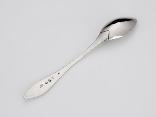 5 zilveren theelepels uit 1809 (Den Haag)-10519