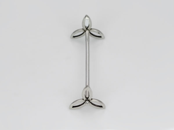 6 zilveren messenleggers 1940-1953-10815