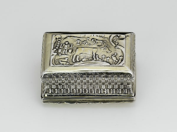 Zilveren (verguld) snuifdoos 1795-11246