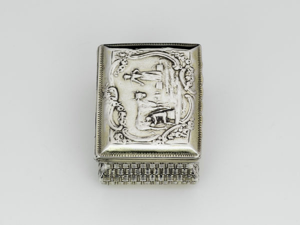 Zilveren (verguld) snuifdoos 1795-11249