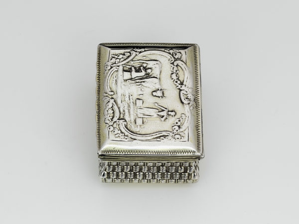 Zilveren (verguld) snuifdoos 1795-11245