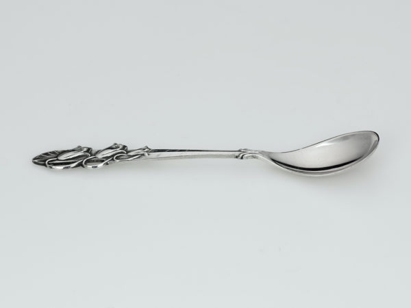 12 zilveren espresso/mokkalepeltjes 1941-1953-11416