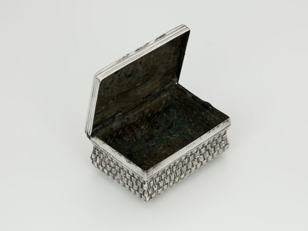 Zilveren snuifdoos uit 1801-11828