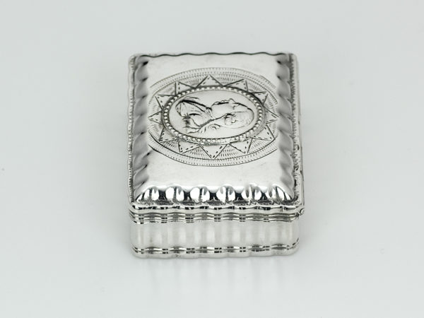 Zilveren snuifdoos met stadhouder Willem V uit 1788-12713