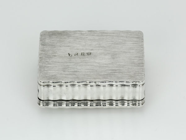 Zilveren snuifdoos met stadhouder Willem V uit 1788-12716