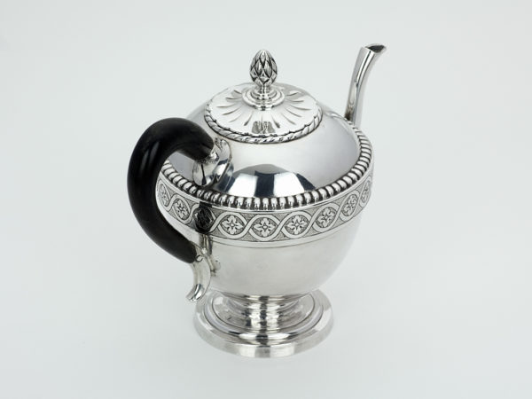 Zilveren trekpotje met gravering uit 1798-13133