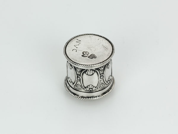 Zilveren loddereindoosje uit 1737-13686