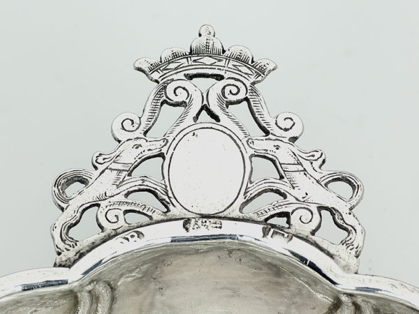 Zilveren brandenwijnkom uit 1655 (Rotterdam)-14315