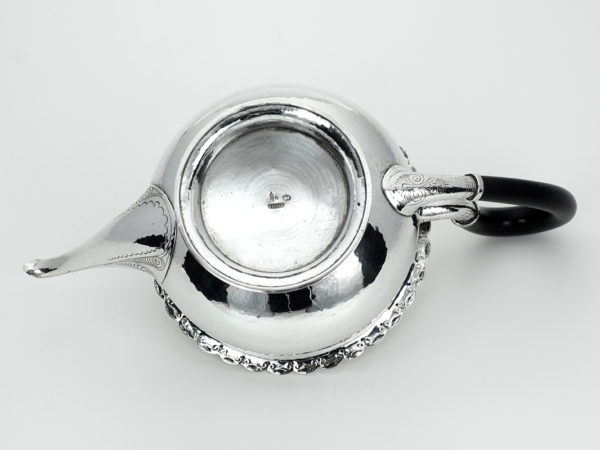 4 delig zilveren servies-14733