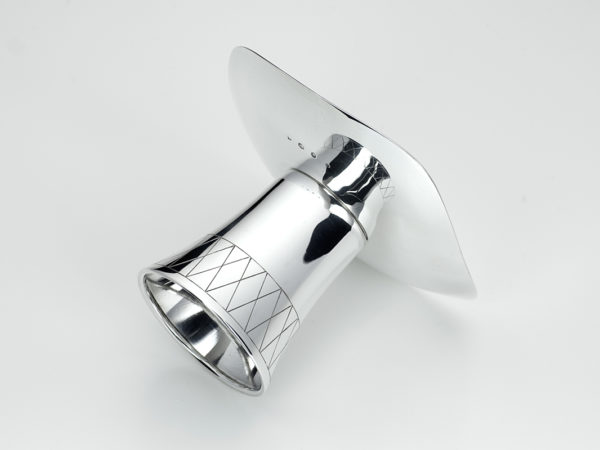 Zilveren kandelaar Gustav Beran-14740