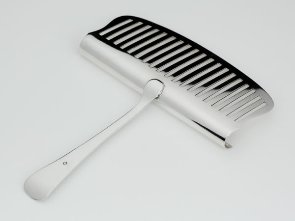 Zilveren aspergeschep met parelrand uit 1930-15032