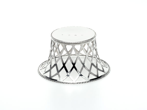 Modern zilveren bonbonmandje uit 1956-15157