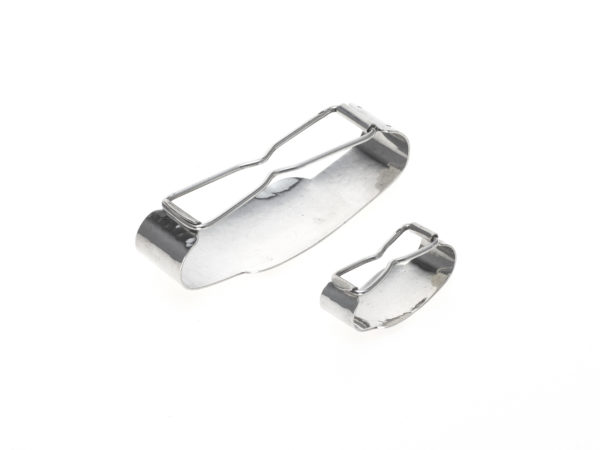 Zilveren servet en vingerdoekband met klemsluiting 1925-1953-15134