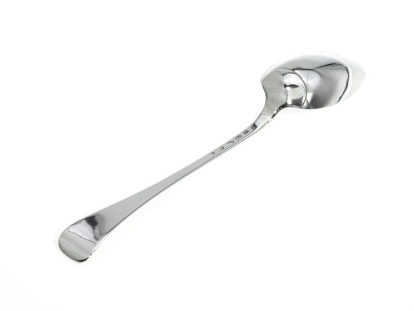 Zilveren brijlepel uit 1766 (Den Haag)-15406