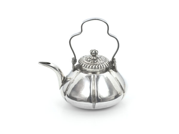 Zilveren miniatuur ketel 1718-1734-15317