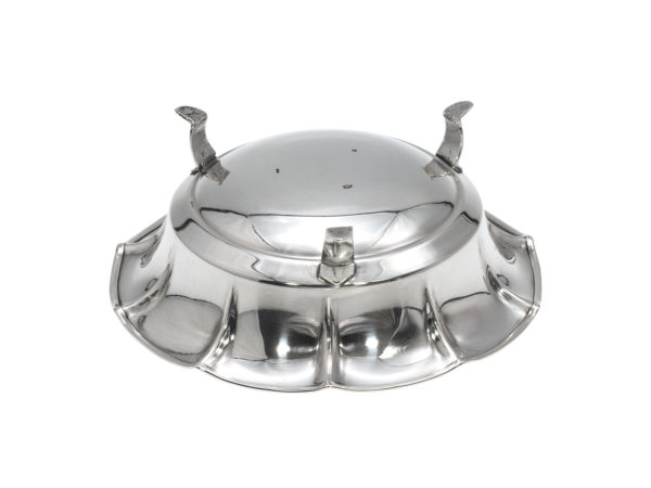 Zilveren schaaltje op pootjes uit 1932-15426