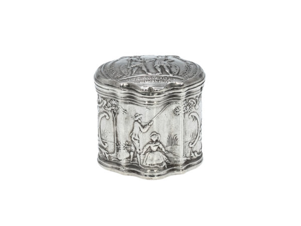 Zilveren loddereindoosje 1775-1782 (Middelburg)