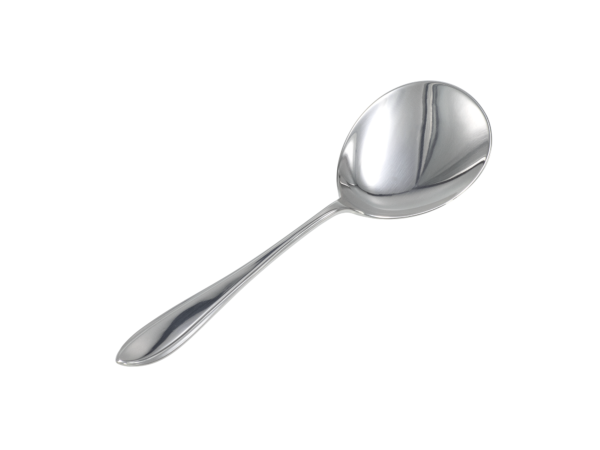 Zilveren puntfilet petitfourschep uit 1929