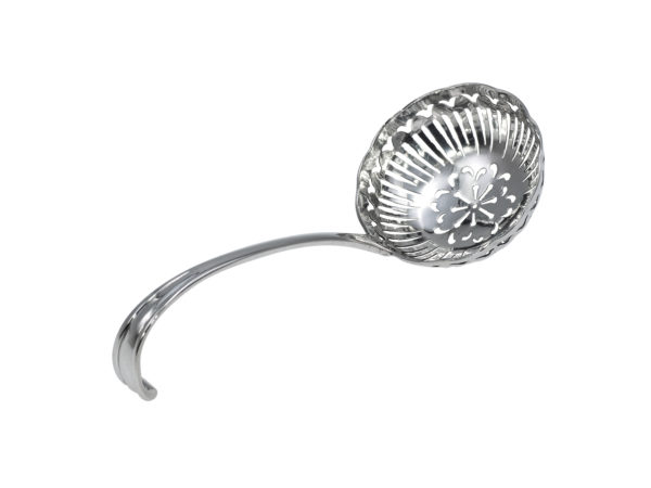 Zilveren suikerstrooilepel uit 1782 (Den Haag)