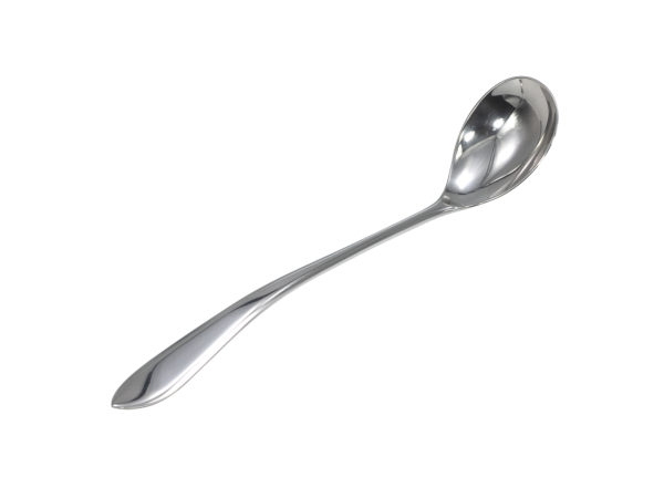 Zilveren puntfilet jamlepel uit 1950