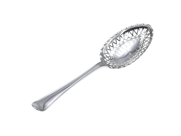 Zilveren natfruitschep rondfilet uit 1918