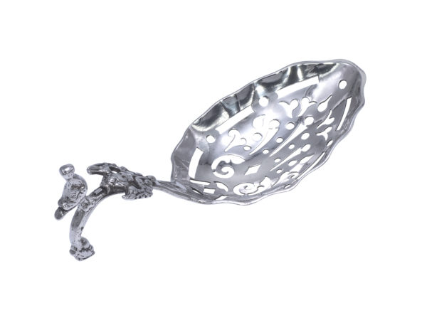 Zilveren strooilepel uit 1760