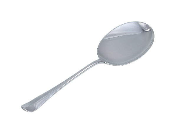 Zilveren ijsdienschep model Hollands glad 1061 uit 1931