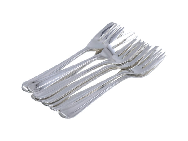 10 zilveren gebaksvorken model 1064  1925-1953