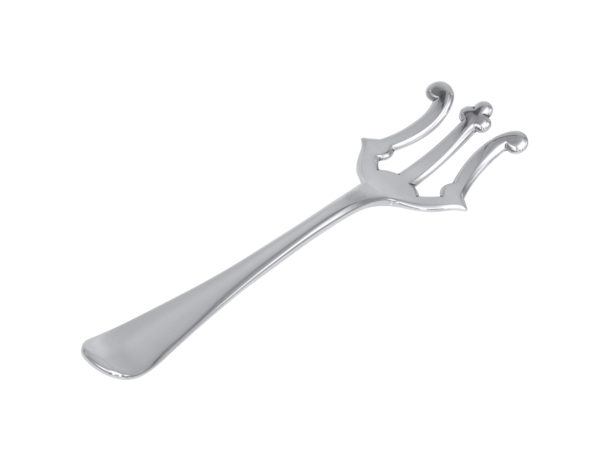 Zilveren Haags lofje sardinevork uit 1920