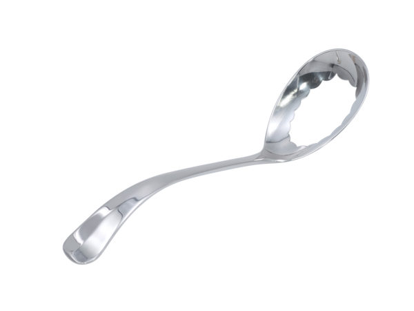 Zilveren Haags lofje eierlepel uit 1927