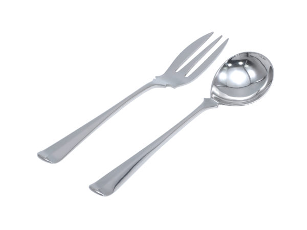 Zilveren Haags lofje gembercouvert uit 1918