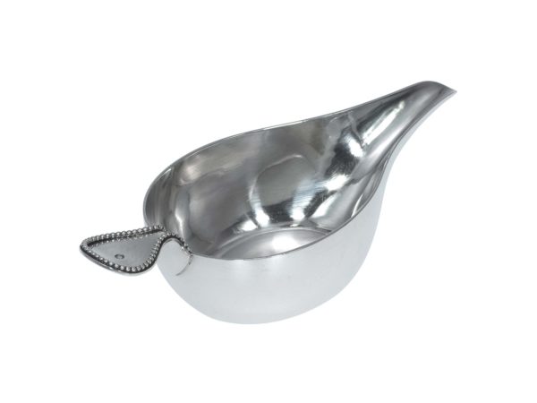 Zilveren medicijn/papschuitje met parelrand uit 1876