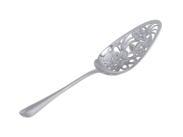 Zilveren taartschep model Hollands glad 1060 uit 1943