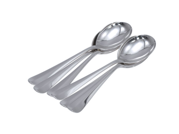 6 zilveren compotelepel model Hollands glad 1060 1938-1953