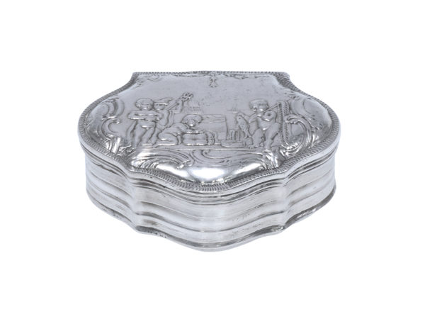 Zilveren snuifdoos uit 1783