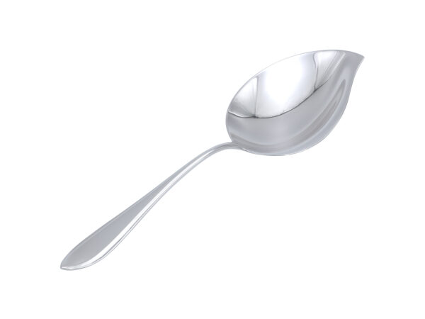 Zilveren puntfilet vladienlepel uit 1945/46