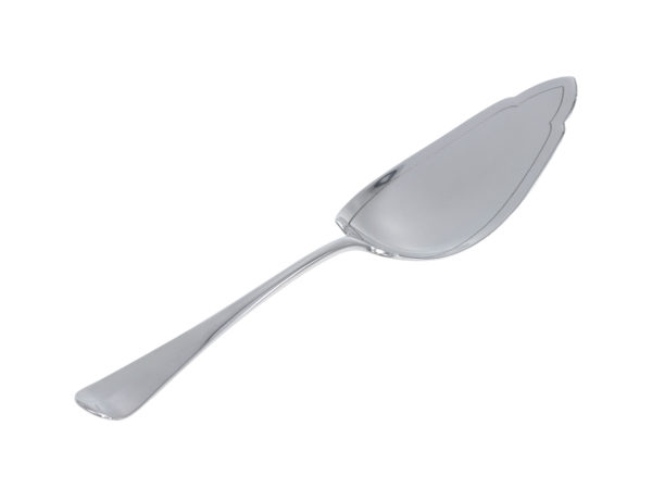 Zilveren Haags lofje taartschep uit 1914